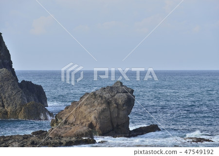 [兵庫縣霞海岸]今浦市的青蛙島 47549192