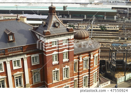 Limited express Odoriko departing from Tokyo Station 47550924