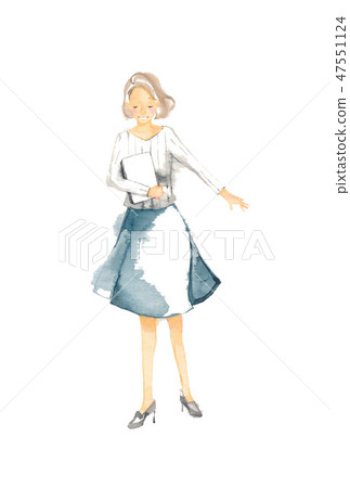 a working woman                          47551124