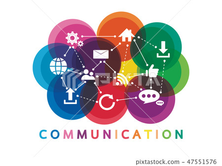 Vector illustration of a communication concept 47551576