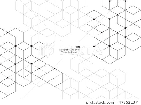 Abstract boxes background. Modern technology Abstract boxes background. Modern technology 47552137