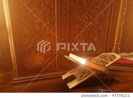 Holy Quran in a mosque Holy Quran in a mosque 47556221