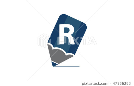 Pencil Initial R - Stock Illustration [47556293] - PIXTA