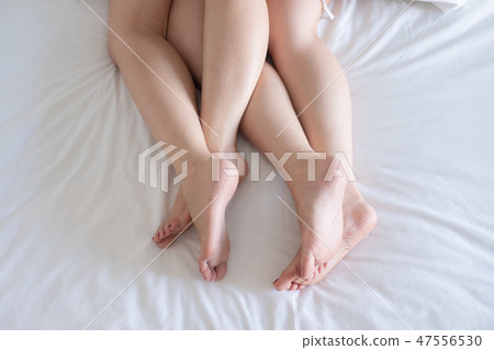 Lesbian, couple concept. two women are sleeping 47556530