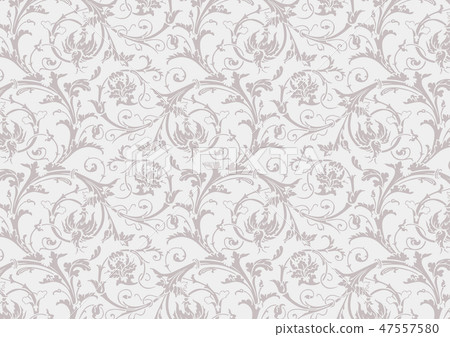 Luxurious Arabesque pattern 47557580