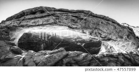 Mesa arch,Canyonland National park,Moab,Utah,usa. 47557899