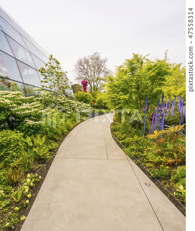 Chihuly garden and glass museum.seattle,wa,usa. 47558314