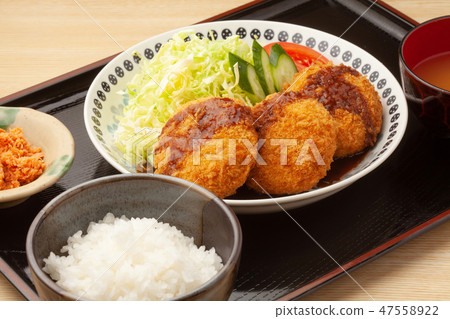 炸肉餅套餐 炸肉餅套餐 47558922