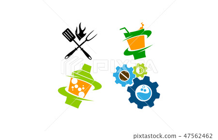 Restaurant Vector Template Set 47562462