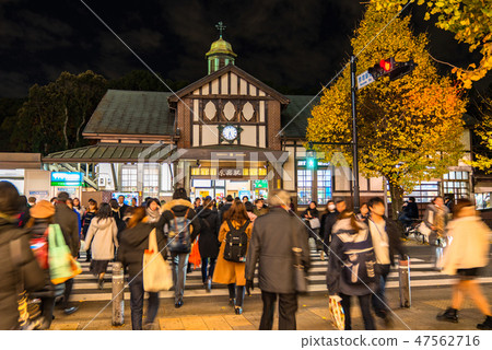 "Tokyo Metropolis" Harajuku Ekimae / Night view "Tokyo Metropolis" Harajuku Ekimae / Night view 47562716