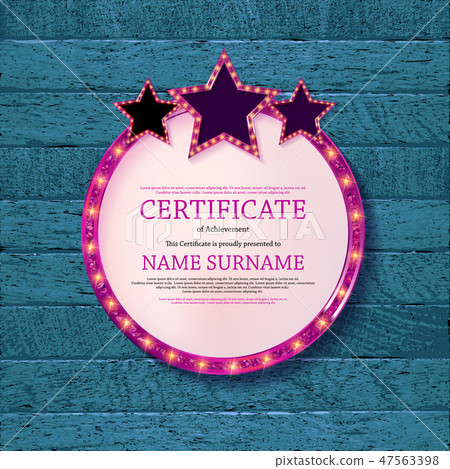 Elegant template of diploma 47563398