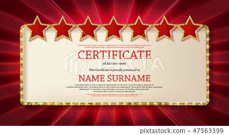 Elegant template of diploma 47563399