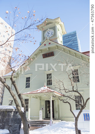 Sapporo clock tower (after renovation in 2018) 47563790