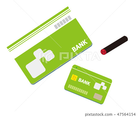 Cash Card Credit Card Card Bank Passbook Icon Stock Illustration 47564154 Pixta