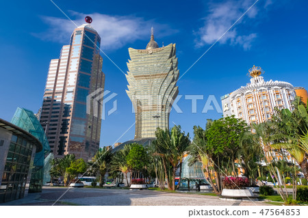 Macau City Skyline 47564853