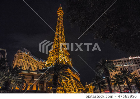Las Vegas night view Las Vegas night view 47565956