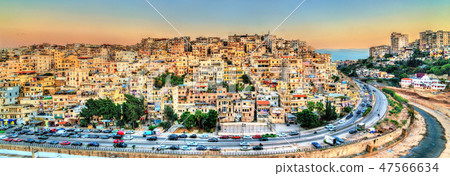 View of Tripoli, the second-largest city in Lebanon 47566634