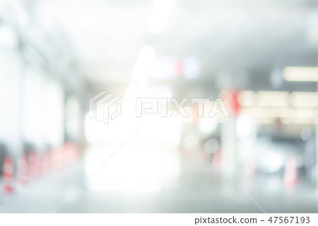Abstract blurred car in parking lot background Abstract blurred car in parking lot background 47567193