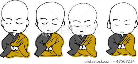 一個可愛的小和尚 47567234