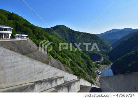 Scenery from the top of Nara-dam Scenery from the top of Nara-dam 47569724