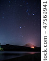 Orion and Mt. Fuji 47569941