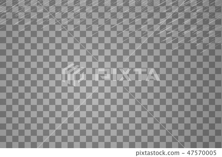 Vector illustration rain isolated on a transparent background 47570005