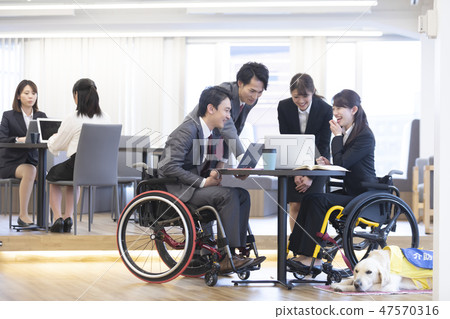Supervised by the Japan Universal Manner Association Material Disabled Business Wheelchair Meeting Supervised by the Japan Universal Manner Association Material Disabled Business Wheelchair Meeting 47570316