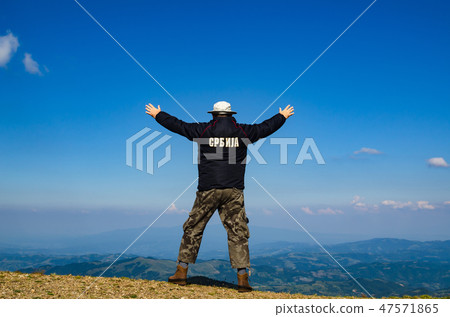 Hiker in a Landscape. Translation of the text on the jacket Hiker in a Landscape. Translation of the text on the jacket 47571865