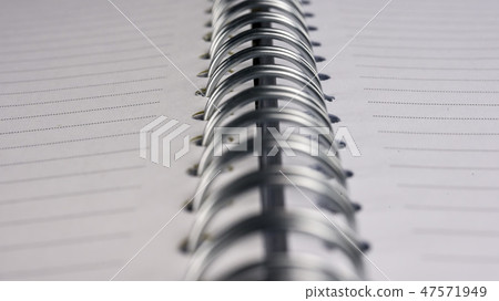 Blank spiral notebook Blank spiral notebook 47571949