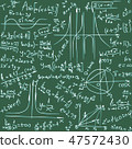 Math Seamless Background 47572430