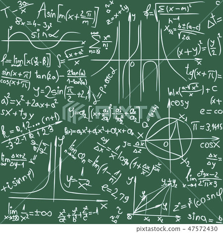 Math Seamless Background 47572430