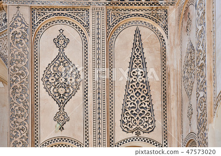 decorative plasterwork, Tabatabaei historic house 47573020