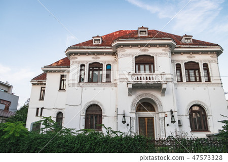 Historical center of Bucharest, Romania. 47573328