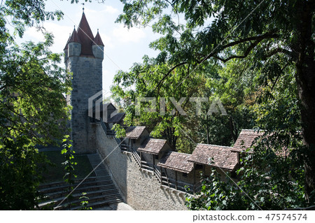 Rothenburg ob der Tauber, Bavaria, Germany 47574574