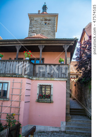 Rothenburg ob der Tauber, Bavaria, Germany 47574585
