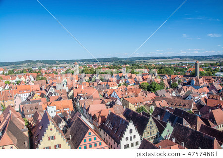 Rothenburg ob der Tauber, Bavaria, Germany 47574681