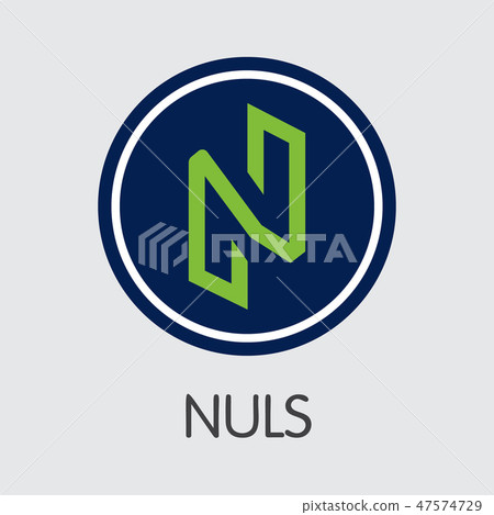 NULS - Nuls. The Logo of Cryptocurrency or Market Emblem. NULS - Nuls. The Logo of Cryptocurrency or Market Emblem. 47574729