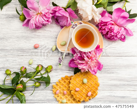 Tea in the Shabby Chic style Tea in the Shabby Chic style 47575549