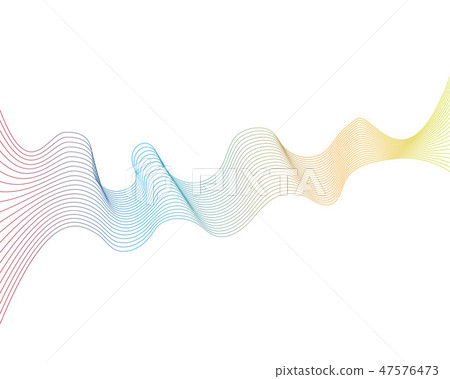 wave line graphic illustration vector wave line graphic illustration vector 47576473