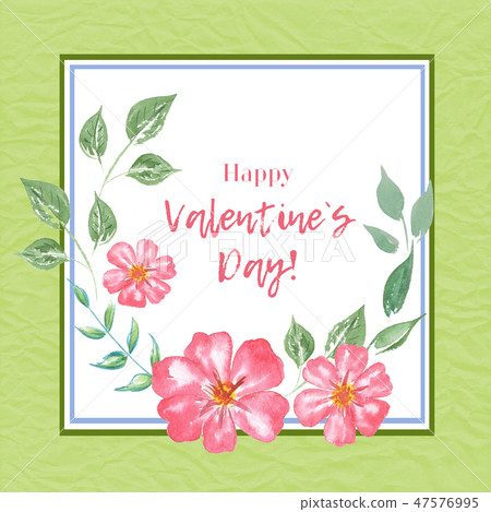 Valentine's Day greeting card. Valentine's Day greeting card. 47576995