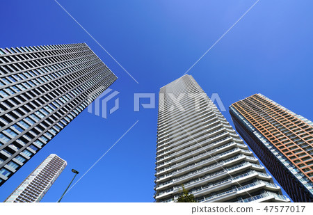 川崎市容在日本Musashi Kosugi的塔樓大廈 47577017