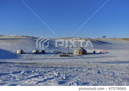 Parade meadow, Inner Mongolia, China Parade meadow, Inner Mongolia, China 47578069