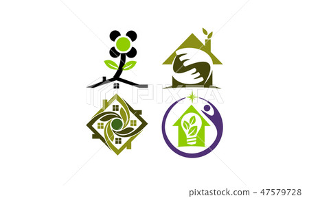 Eco Home Template Set 47579728