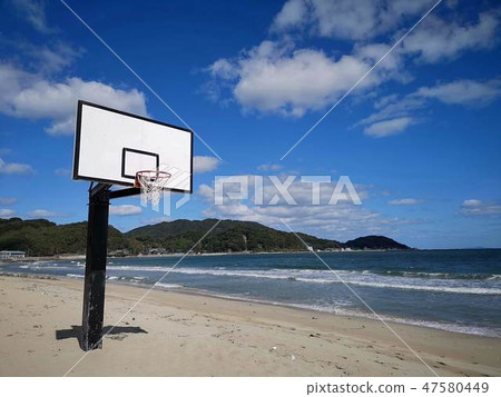 海灘籃球目標 海灘籃球目標 47580449
