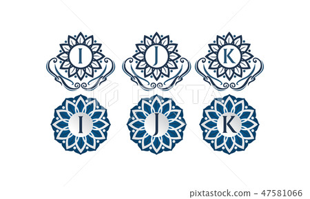 Flower Elegant Template Set Flower Elegant Template Set 47581066