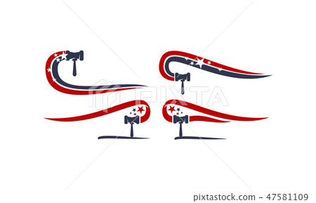 Hammer Chancellor auction Template Set 47581109