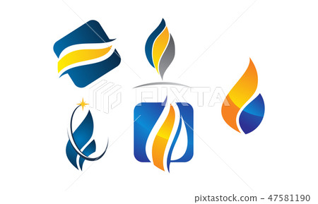 Water Fire Flame Gas Oil Set Water Fire Flame Gas Oil Set 47581190