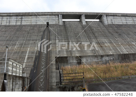 Yumegase dam of Yamaguchi prefecture Nagato city 47582248
