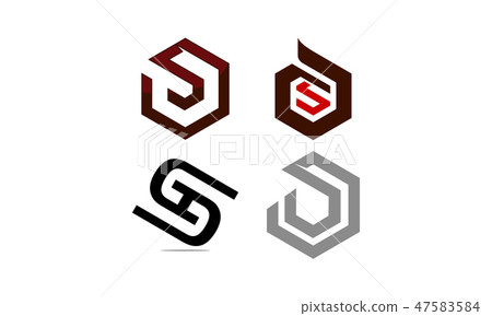 Logotype Modern Template Set Logotype Modern Template Set 47583584
