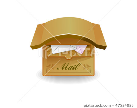 鄉村風格的郵箱 鄉村風格的郵箱 47584083